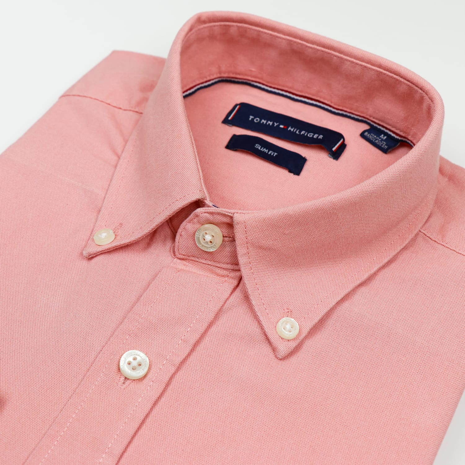 Premium Oxford Cotton Slim Fit Shirt | Light Pink(Misti)